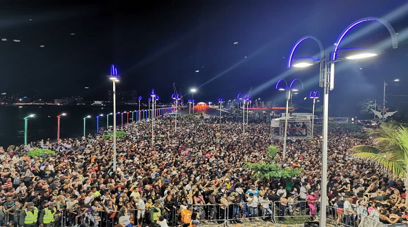 Guaireños y visitantes disfrutaron Concierto gratuito La Ruta en cinta costera