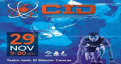 Segunda edición del Congreso Internacional de Tecnología Aplicada al Deporte inicia el 29NOV