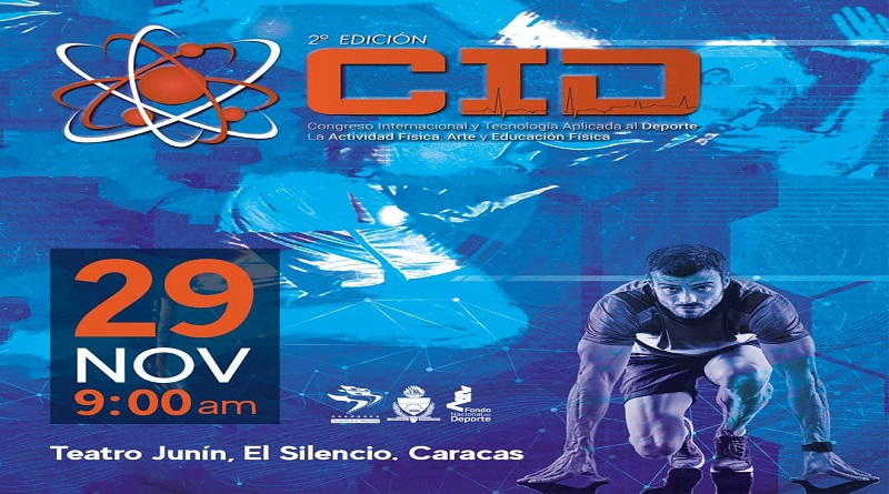 Segunda edición del Congreso Internacional de Tecnología Aplicada al Deporte inicia el 29NOV