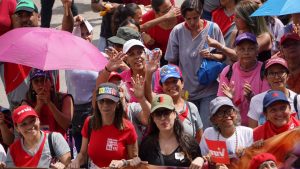 Marcha Nacional contra el Fascismo y el Golpismo, promovido por el gobierno de EE.UU. en Bolivia y en Venezuela