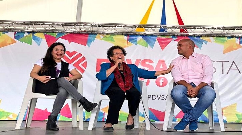 Mirandinas celebran encuentro feminista Todas Venezuela en PDVSA La Estancia de Altamira