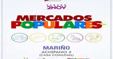 Nueva Esparta: Activarán mercado popular este sábado en Mariño