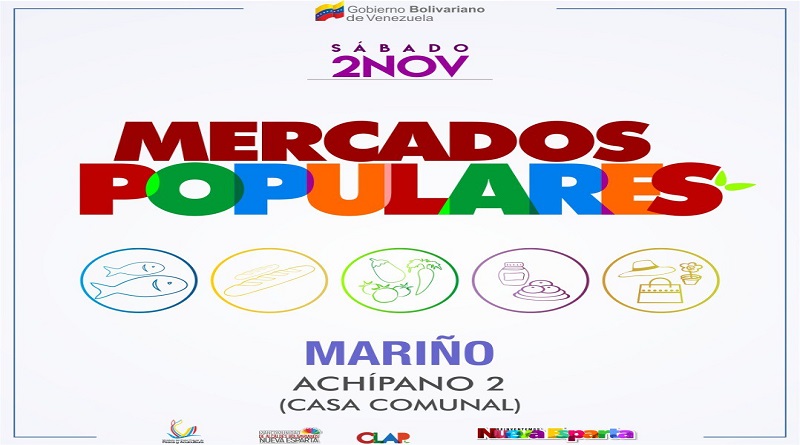 Nueva Esparta: Activarán mercado popular este sábado en Mariño