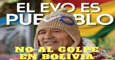Movimiento campesino ecuatoriano rechaza golpe a Presidente Evo Morales