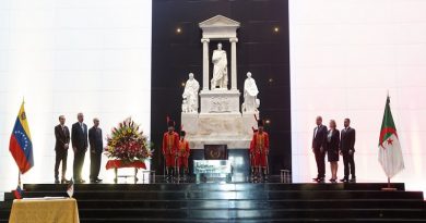 Conmemoran en Caracas 65 aniversario de la Revolución Argelina