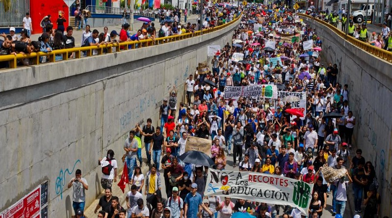 Gobierno de Duque censura, allana y militariza las calles por paro nacional en Colombia (Foto agencias)