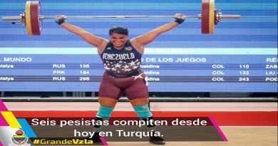 En Turkia, atletas criollos buscarán pase a Tokio 2020 en levantamiento de pesas