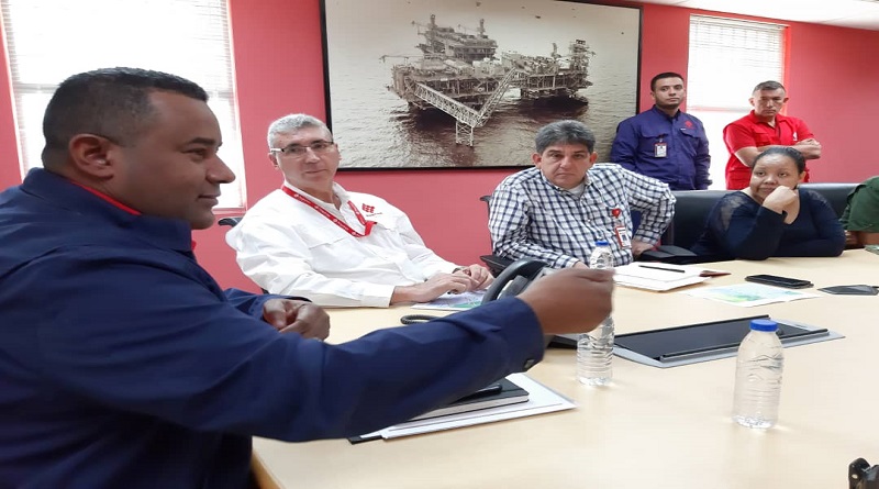 Autoridades de Pdvsa revisaron oportunidad de producción de gas en empresa mixta