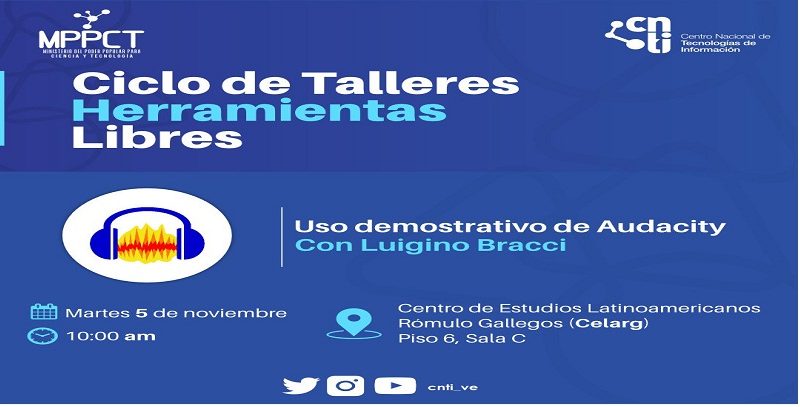 Celarg será sede del centro nacional de tecnología e información (CNTI) para talleres de software libre