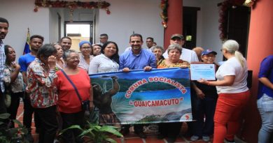 Impulsan proyectos socioproductivos en Vargas