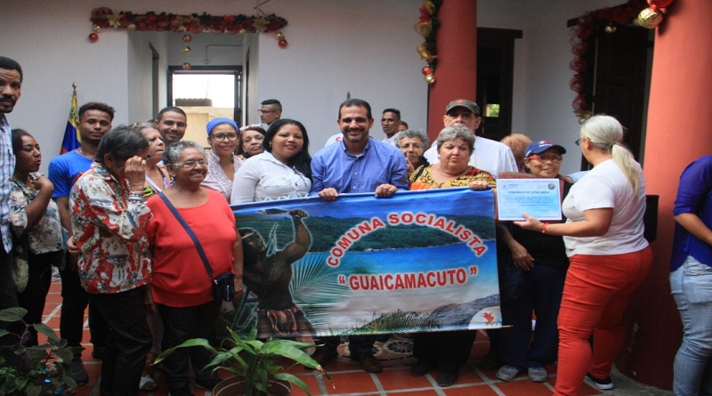 Impulsan proyectos socioproductivos en Vargas