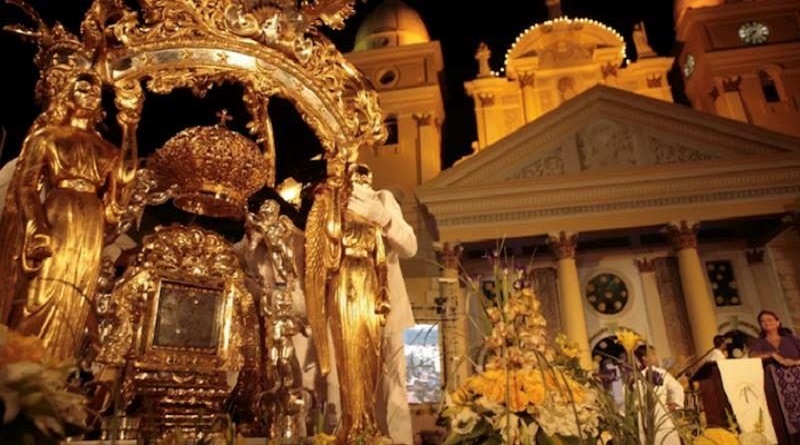 Inicio recorrido de virgen de Chiquinquirá en su 53° Aniversario