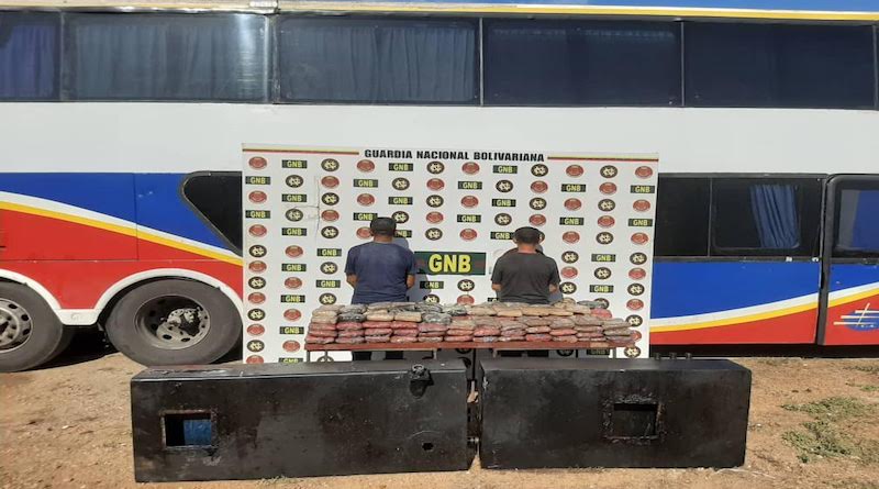 GNB incautó 137 panelas de marihuana en el estado Anzoátegui