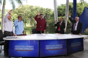 Presidente Maduro se reunió con Pastores y representantes del Movimiento Cristiano Evangélico por Venezuela