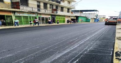 Gobierno Bolivariano de Libertador en Aragua asfalto en su totalidad la Calle Bolívar de Palo Negro