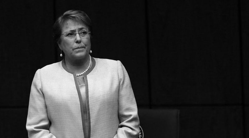 China denuncia a Bachelet por injerencia en asuntos internos