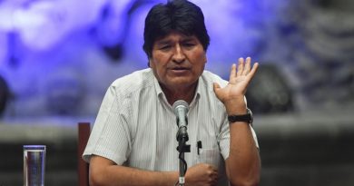 Presidente Morales denuncia al gobierno de facto quien pide ayuda a Israel para atacar a izquierda