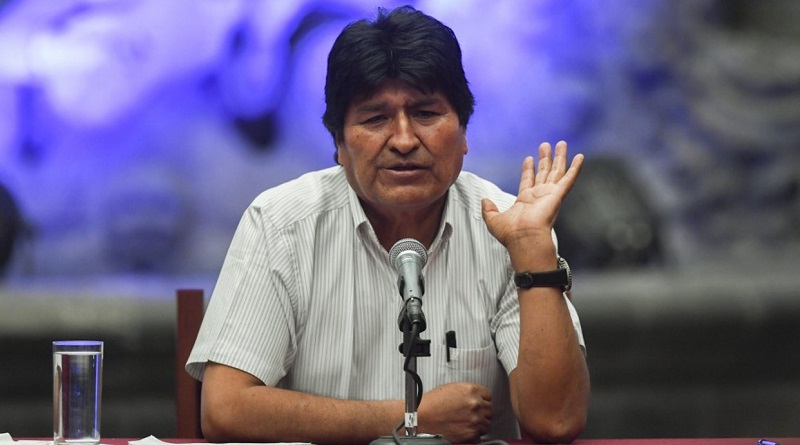 Presidente Morales denuncia al gobierno de facto quien pide ayuda a Israel para atacar a izquierda