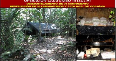 GNB desmantela campamento destinados a elaboración de drogas en el estado Zulia
