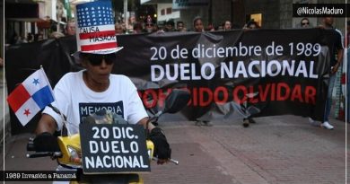 Jefe de Estado recordó la masacre ocurrida hace 30 años en Panamá tras la invasión de EE.UU.