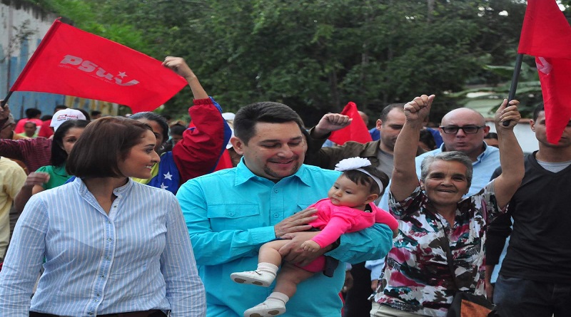Alcalde Fraija inauguró parque infantil Niño Simón en Carrizal