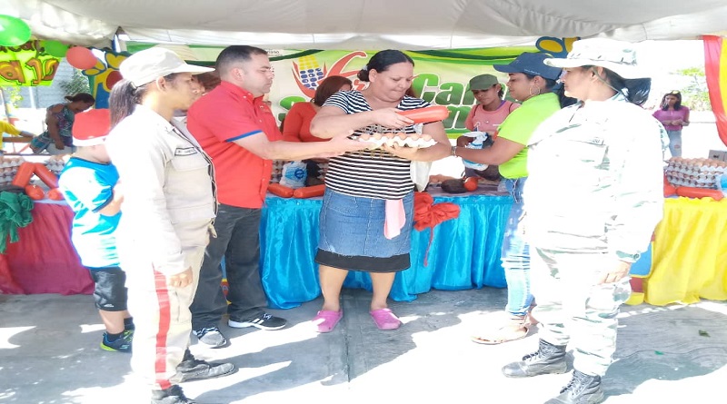 Más de 1900 familias de Carabobo se beneficiaron con combos proteicos