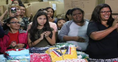 Subsidio del 60% del costo a piezas textiles para tiendas comunales