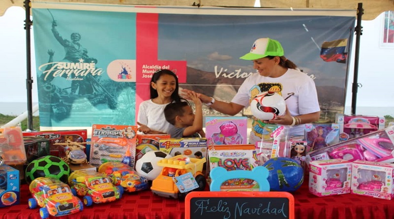 Más de 49 mil juguetes fueron distribuidos en el municipio Ribas