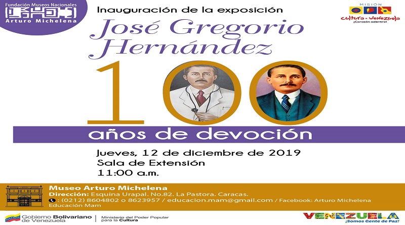 Museo Arturo Michelena inaugura este jueves la muestra “José Gregorio Hernández. 100 años de devo