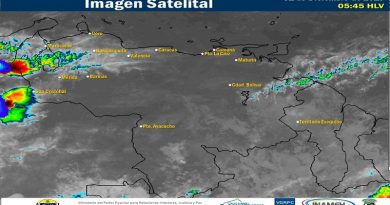 Pocas probabilidades de lluvias en región central del país para este martes