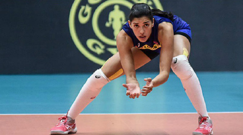 Selección venezolana de voleibol se prepara para los Juegos preolímpicos en Bogotá Colombia