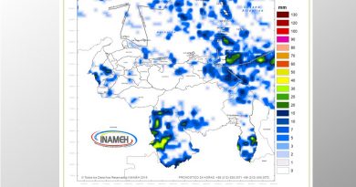 Lluvias y lloviznas se prevé para horas de la mañana en varias regiones del país