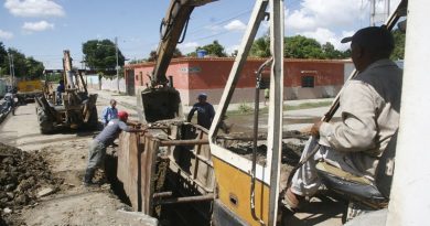 Gobierno Bolivariano ejecuta trabajos de sustitución de colector de aguas servidas en Aragua