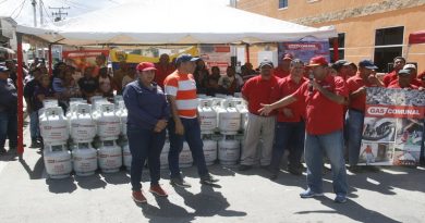 Más de 1.400 cilindros de gas comunal fueron entregados en el municipio Lamas en Aragua