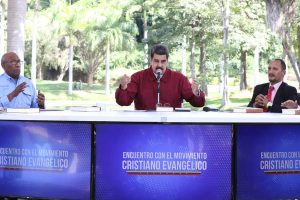 Presidente Maduro se reunió con Pastores y representantes del Movimiento Cristiano Evangélico por Venezuela