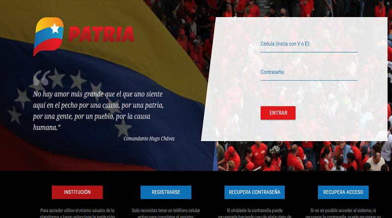 Adecuarán Plataforma Patria para convertirla en la más grande exchange de Venezuela