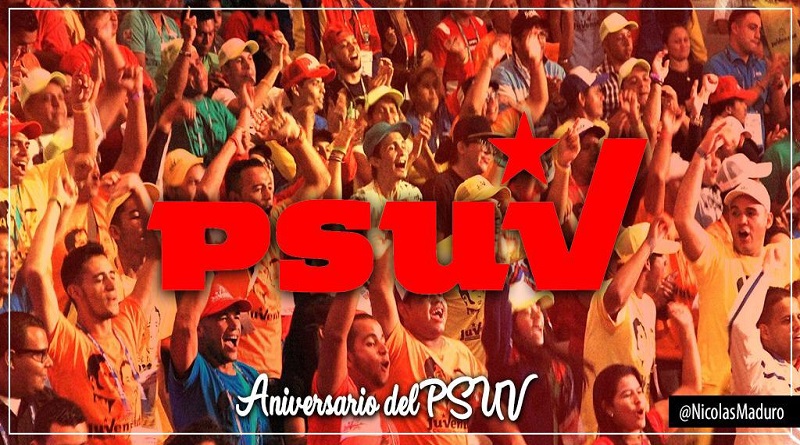 Presidente Maduro celebro 13 años de fundación del PSUV
