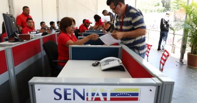 Recaudación del Seniat de noviembre superó los 5 billones de bolívares