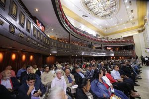 Vicepresidenta Ejecutiva de la República, Delcy Rodríguez, anunció que el Presupuesto para el Ejercicio Fiscal 2020 destinará el 75,9% de los ingresos de la Patria a la inversión social