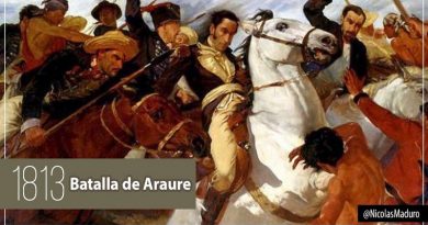 Jefe de Estado celebró 206 de la Batalla de Araure
