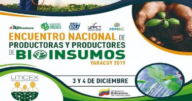 Encuentro Nacional de Productores y Productoras de Bioinsumos se inauguró Yaracuy