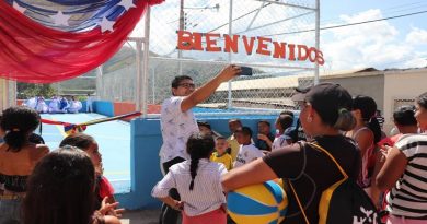 Se inaugura cancha deportiva en Cañada de Las Veras del estado Aragua