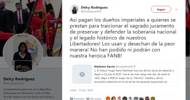 Vicepresidenta Delcy Rodríguez sobre prófugo en EEUU: El imperio usa y desecha a los desertores