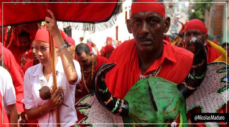 Presidente Maduro conmemora los 7 años de declaración de los Diablos Danzantes como Patrimonio Inmaterial de la Humanidad
