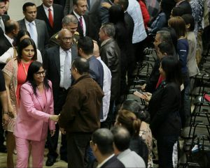 Vicepresidenta Ejecutiva de la República, Delcy Rodríguez, anunció que el Presupuesto para el Ejercicio Fiscal 2020 destinará el 75,9% de los ingresos de la Patria a la inversión social
