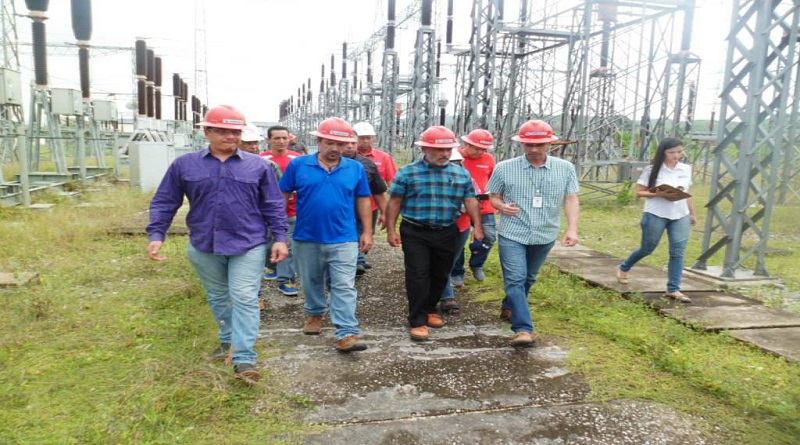 Inspeccionan funcionamiento de la subestación Casanay  en el estado Sucre