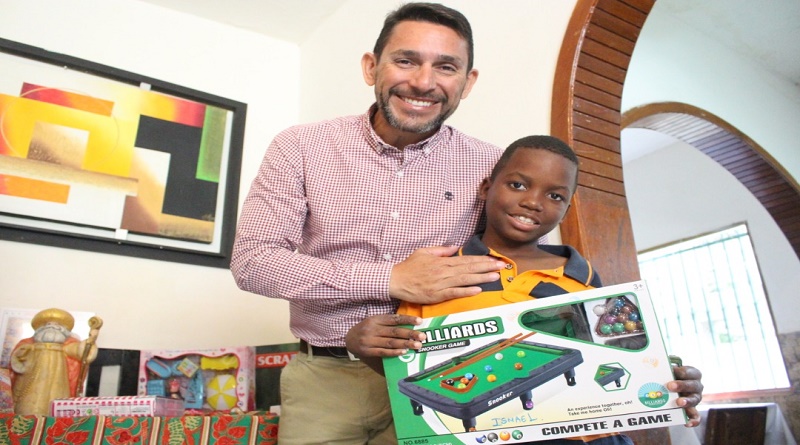Alcaldía de Carrizal entregó juguetes a niños de la casa hogar San Juan Bautista