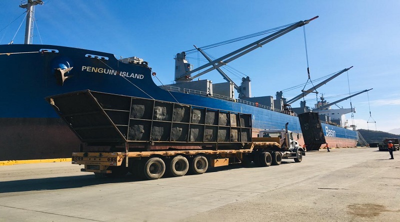 Exportarán 25 mil Tm de material ferroso desde Bolipuertos Guanta hacia Turquía