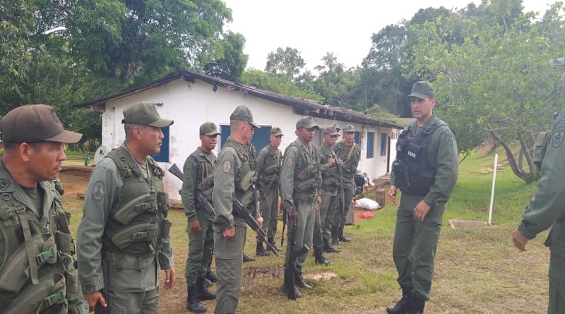 FANB detiene 7 personas durante un operativo desplegado en Icabarú estado Bolívar