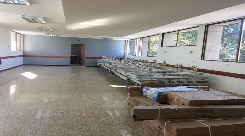 Autoridades inspeccionan trabajos de rehabilitación de Hospital de Coche